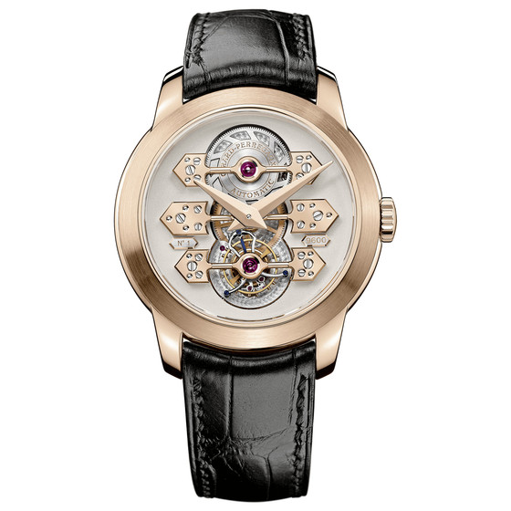 Review Replica Girard-Perregaux TOURBILLON WITH THREE GOLD BRIDGES 41 MM 99193-52-002-BA6A watch